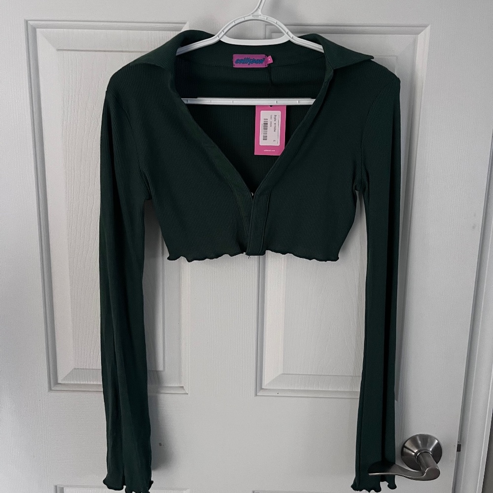 Edikted Green Crop top